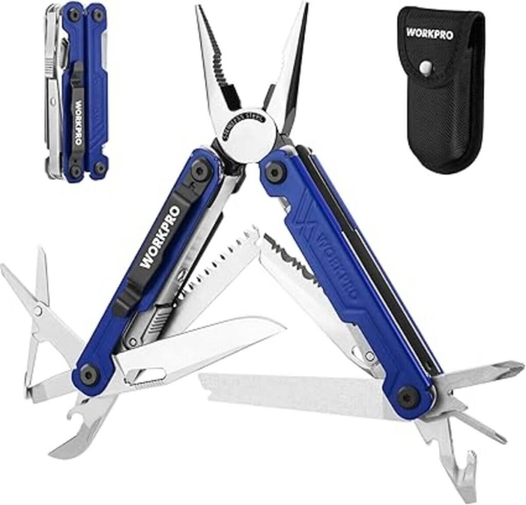 Navaja multiusos WORKPRO 18 en 1
